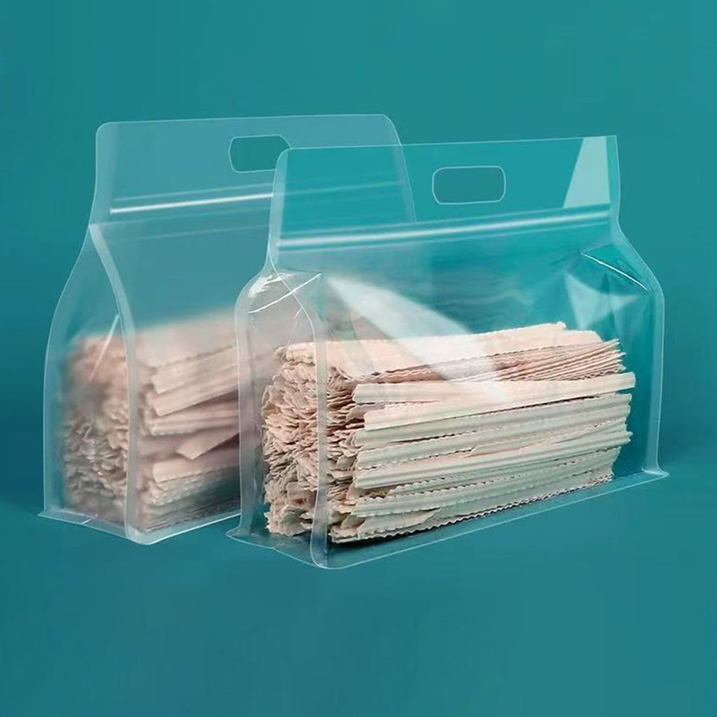 50 Pcs Zipper Bags Two Sizes Organiser Set | StorageOZ