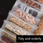 50 Pcs Zipper Bags Two Sizes Organiser Set | StorageOZ