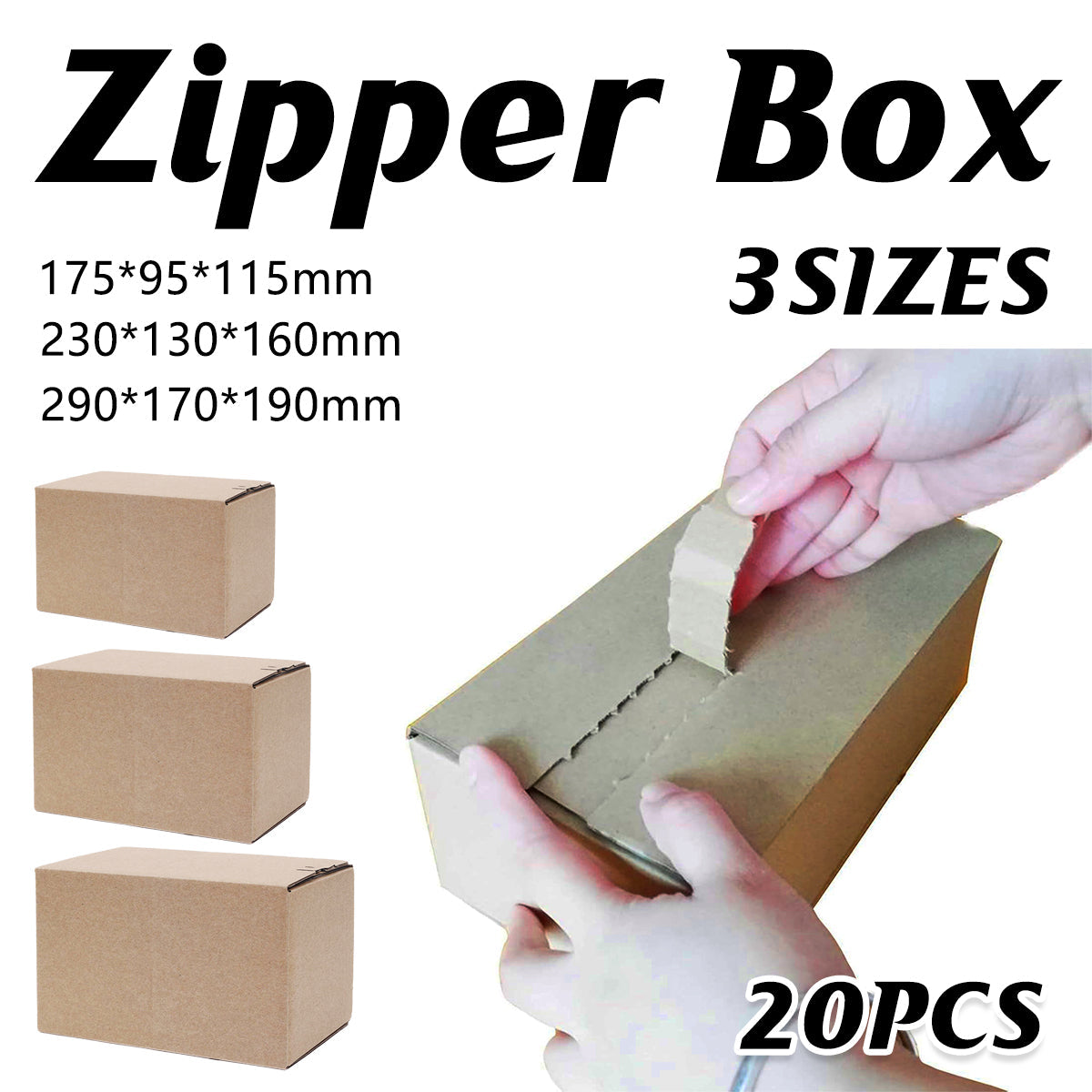 Zip Storage Boxes Several Counts Organiser | StorageOZ