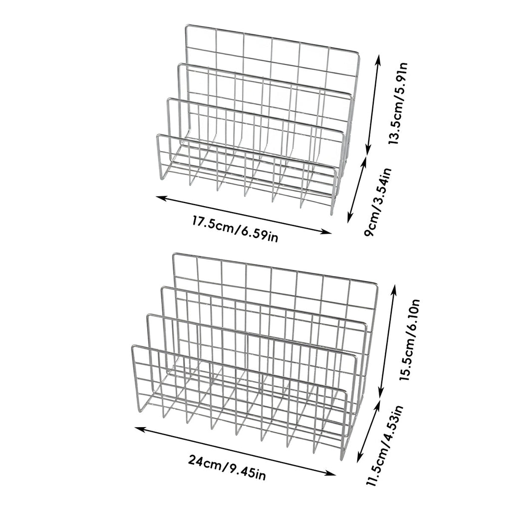 Metal Bookshelves Two Sizes Home Organiser | StorageOZ