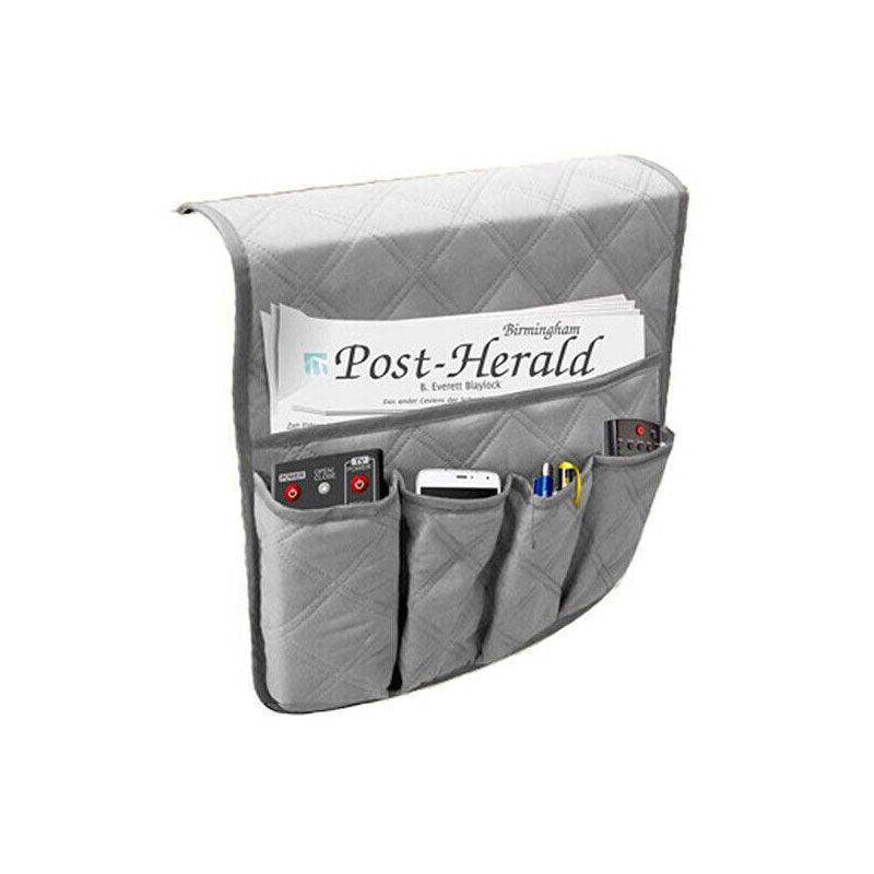 5 Pocket Sofa Armrest Caddy Four Colours | StorageOZ