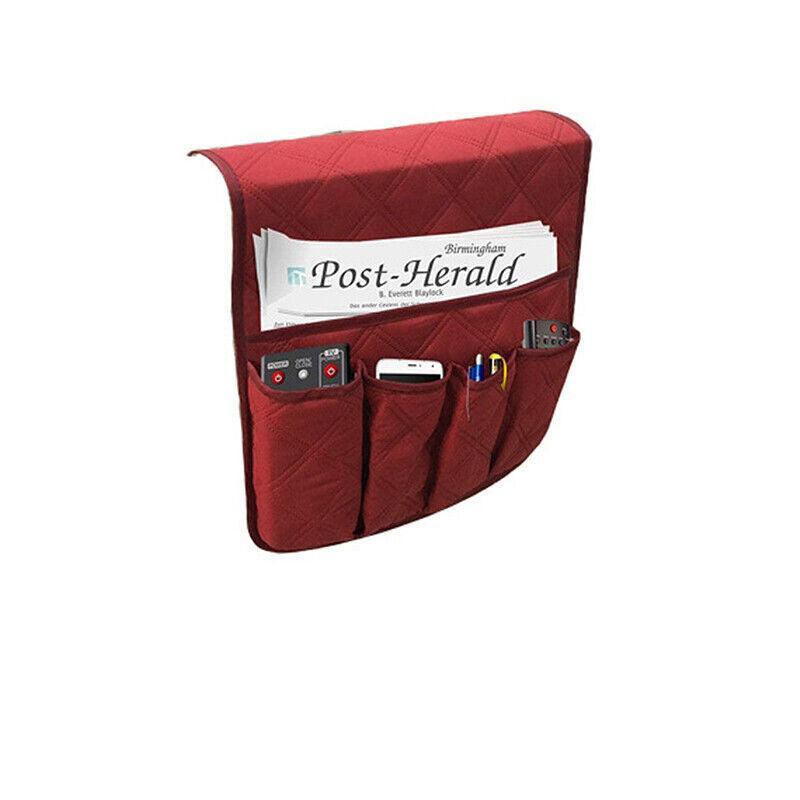5 Pocket Sofa Armrest Caddy Four Colours | StorageOZ