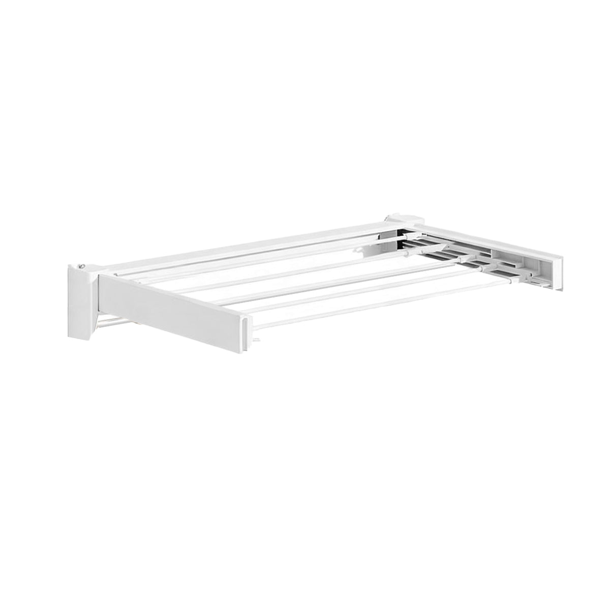 White Foldable Wall Drying Rack Two Sizes | StorageOZ
