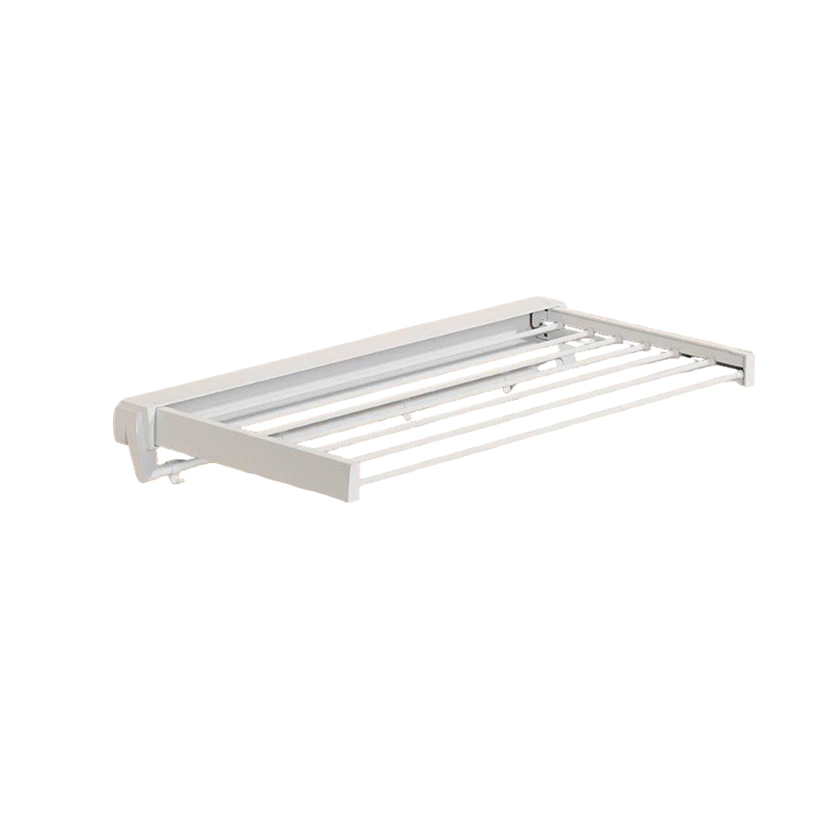 White Foldable Wall Drying Rack Two Sizes | StorageOZ