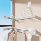White Foldable Wall Drying Rack Two Sizes | StorageOZ