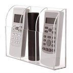 Acrylic Wall Remote Holder Three Case Sizes | StorageOZ