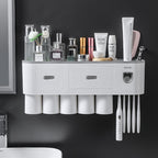 Wall Mounted Toothbrush Holder Five Cup Styles | StorageOZ
