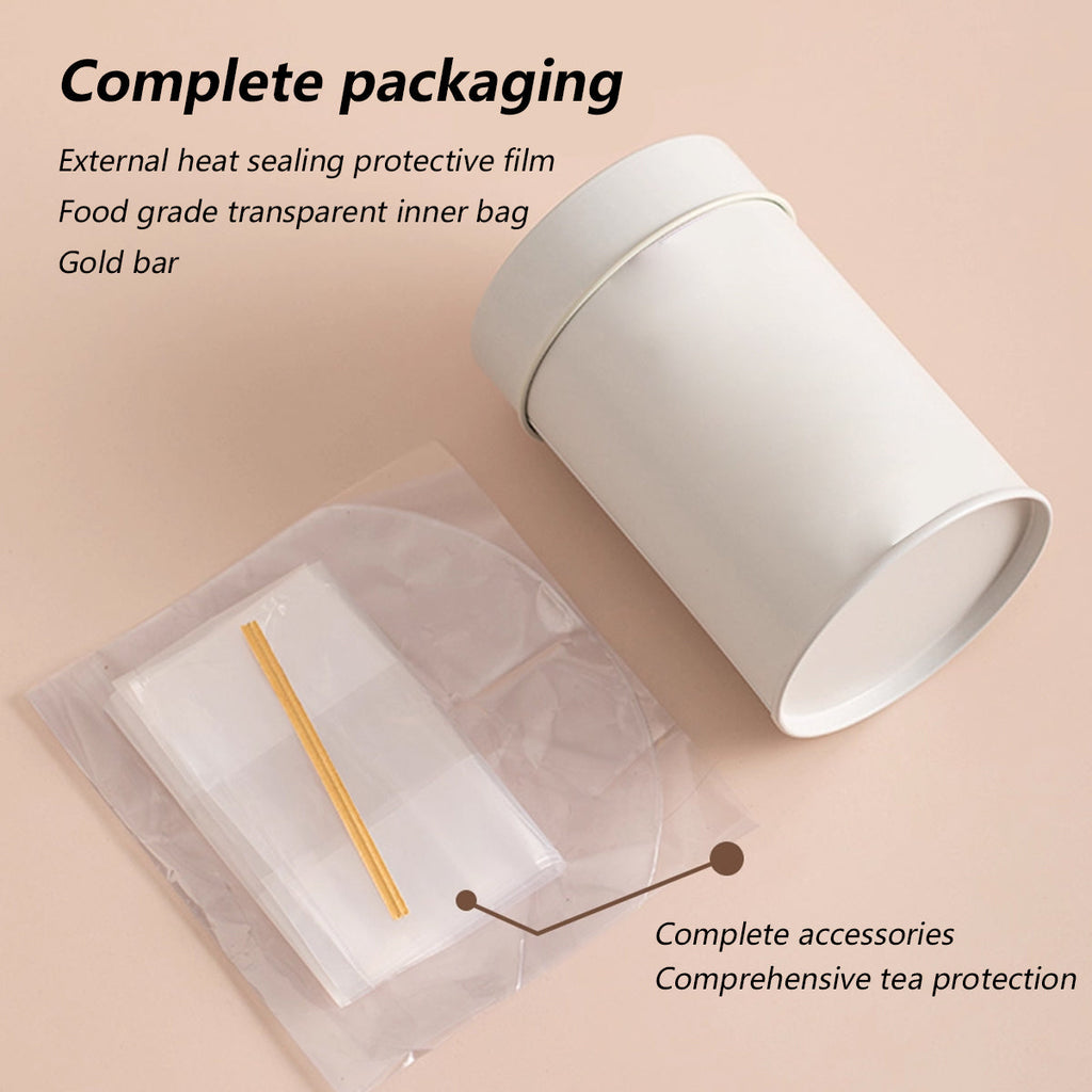 5 Pcs Tin Tea Canisters Three Colours Set | StorageOZ
