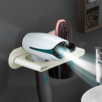 Wall Mount Hair Dryer Holder Organiser Set | StorageOZ