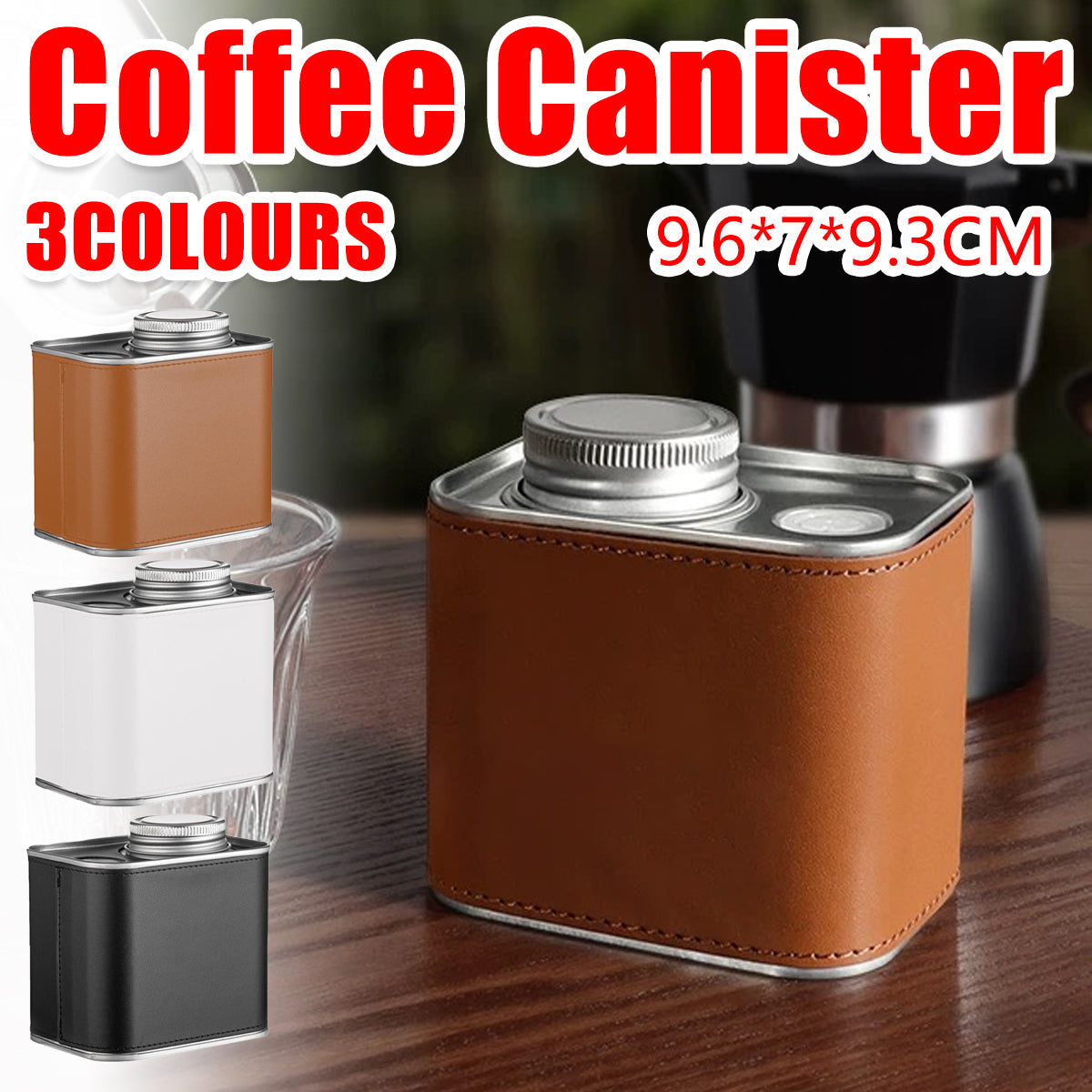 Airtight Coffee Canister in Three Colours | StorageOZ