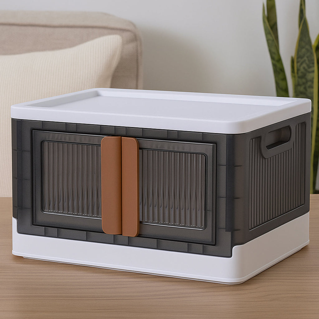 Lidded Large Storage Box Two Colours Set | StorageOZ