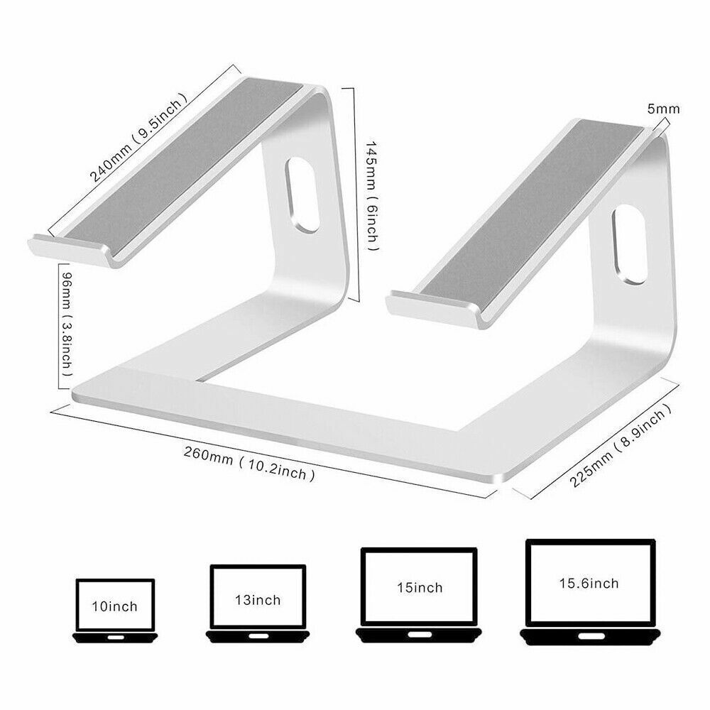 Aluminium Laptop Stand Riser for Desk Use | StorageOZ