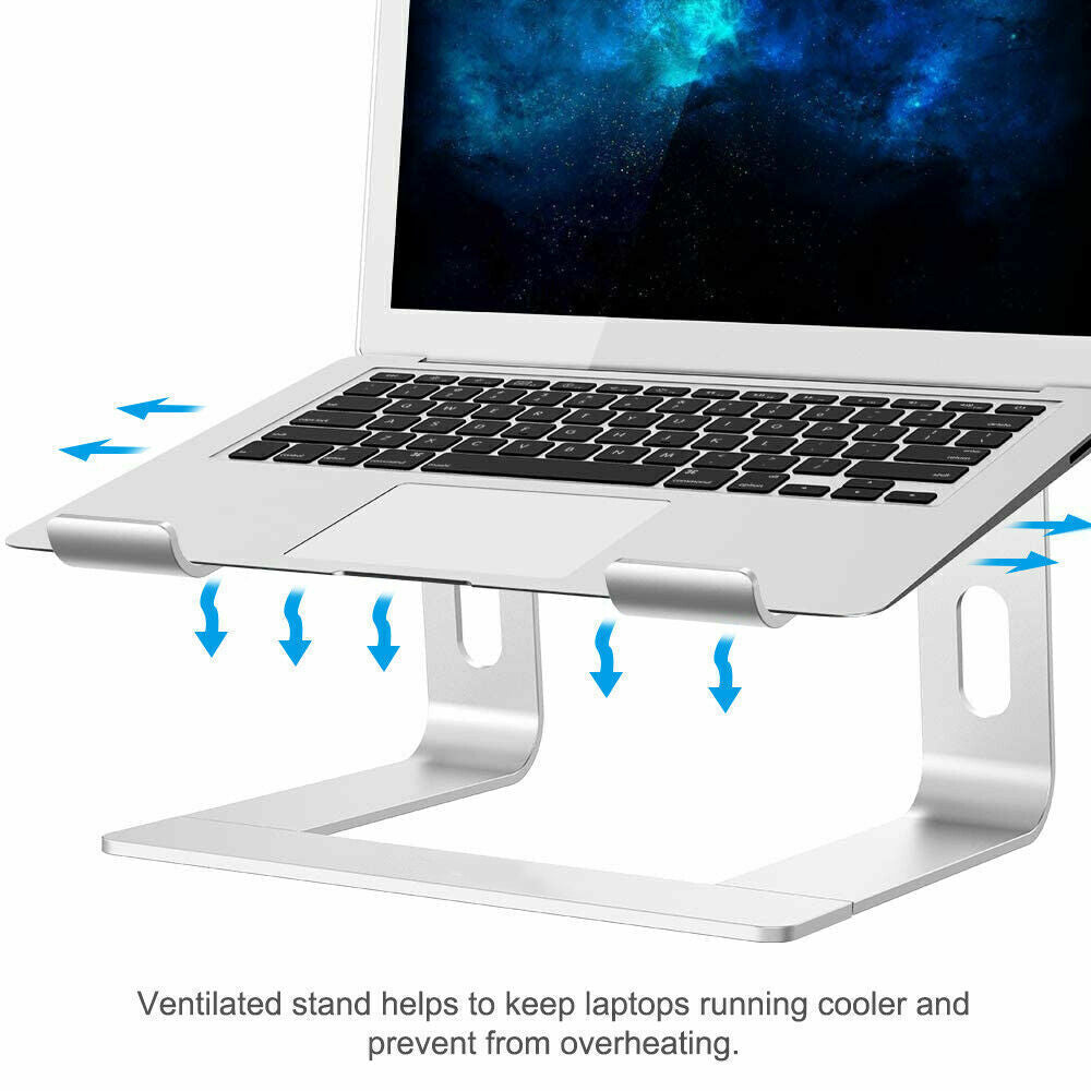 Aluminium Laptop Stand Riser for Desk Use | StorageOZ