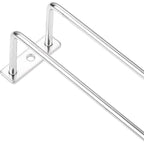 Under Cabinet Wine Glass Holder Steel Rack | StorageOZ