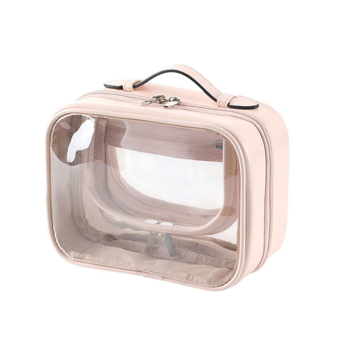 Clear Waterproof PVC Travel Makeup Bag Two Colours | StorageOZ