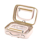 Clear Waterproof PVC Travel Makeup Bag Two Colours | StorageOZ