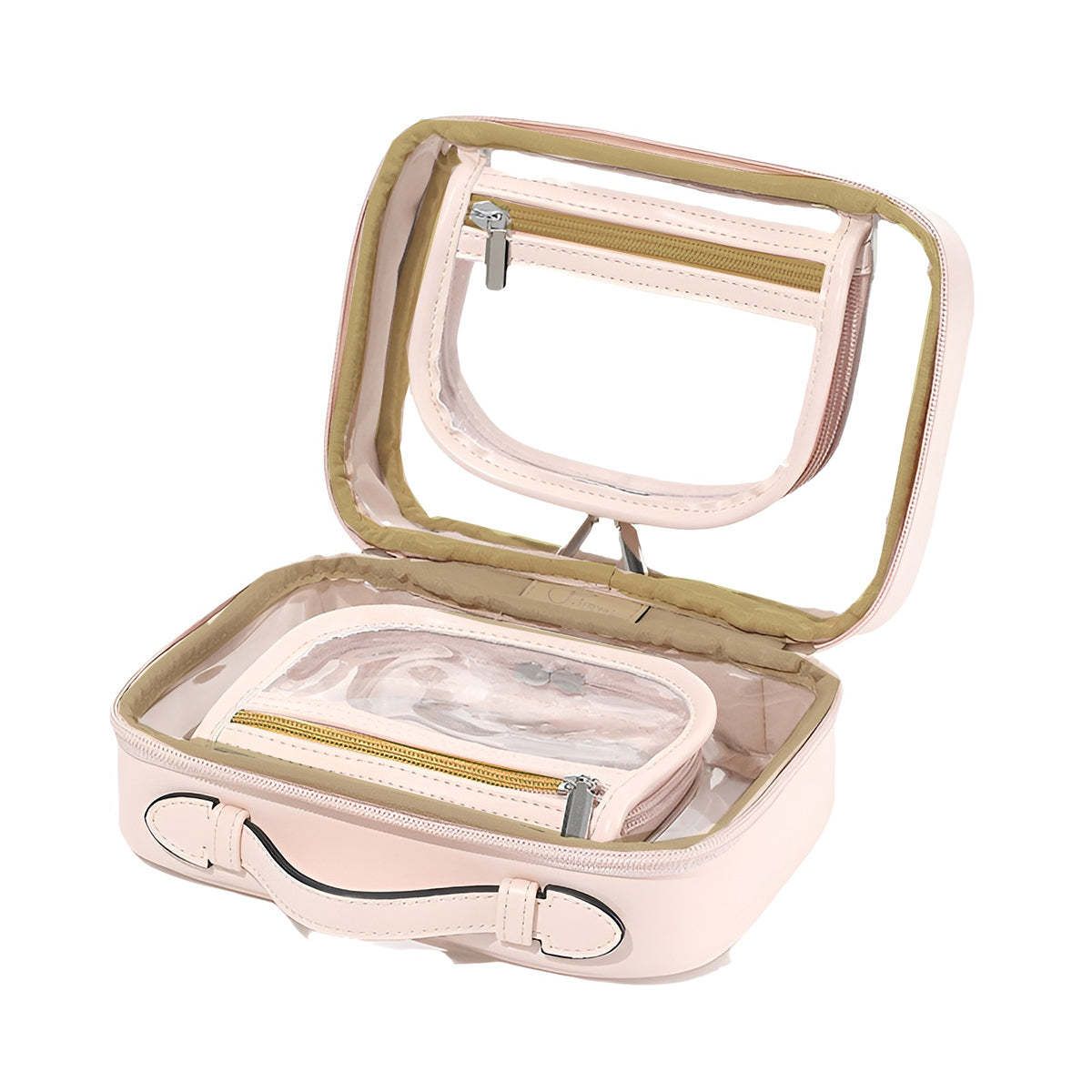 Clear Waterproof PVC Travel Makeup Bag Two Colours | StorageOZ