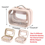 Clear Waterproof PVC Travel Makeup Bag Two Colours | StorageOZ