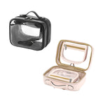 Clear Waterproof PVC Travel Makeup Bag Two Colours | StorageOZ