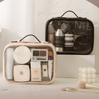 Clear Waterproof PVC Travel Makeup Bag Two Colours | StorageOZ