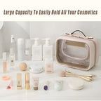 Clear Waterproof PVC Travel Makeup Bag Two Colours | StorageOZ