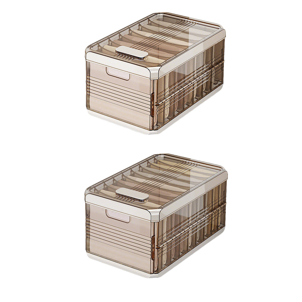 Layered Clothes Storage Box 7 or 9 Grids | StorageOZ