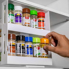 Slide Out Spice Rack for Kitchen Cabinets | StorageOZ