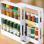 Slide Out Spice Rack for Kitchen Cabinets | StorageOZ
