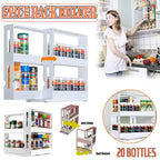 Slide Out Spice Rack for Kitchen Cabinets | StorageOZ