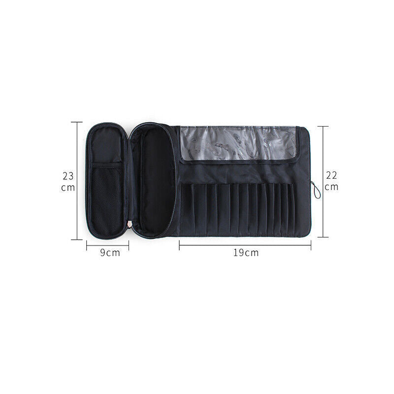 Foldable Oxford Makeup Brush Storage Bag | StorageOZ