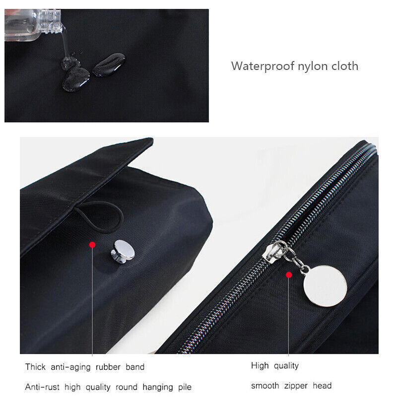 Foldable Oxford Makeup Brush Storage Bag | StorageOZ