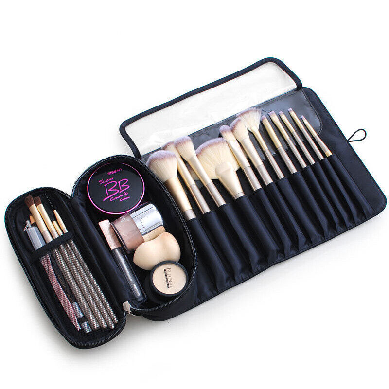 Foldable Oxford Makeup Brush Storage Bag | StorageOZ