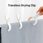 12 Pcs White Clips Desk Storage Organiser | StorageOZ