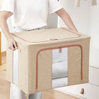 100L Stackable Foldable Storage Box Organiser | StorageOZ