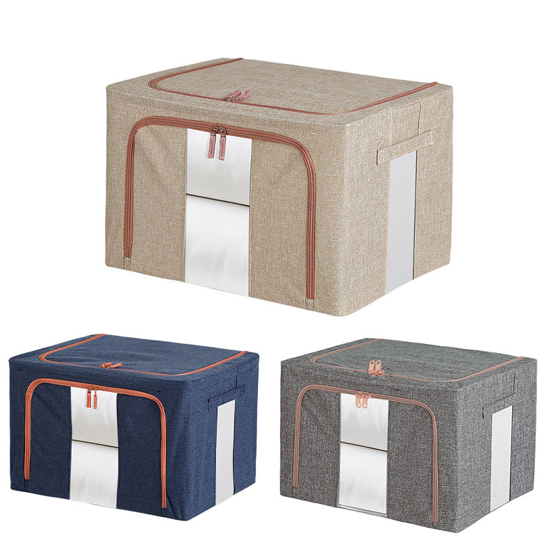 100L Stackable Foldable Storage Box Organiser | StorageOZ