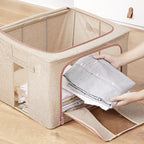100L Stackable Foldable Storage Box Organiser | StorageOZ