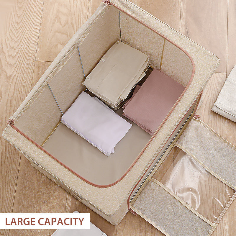 100L Stackable Foldable Storage Box Organiser | StorageOZ