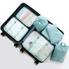 7 Pcs Oxford Packing Cube Set Six Colours | StorageOZ