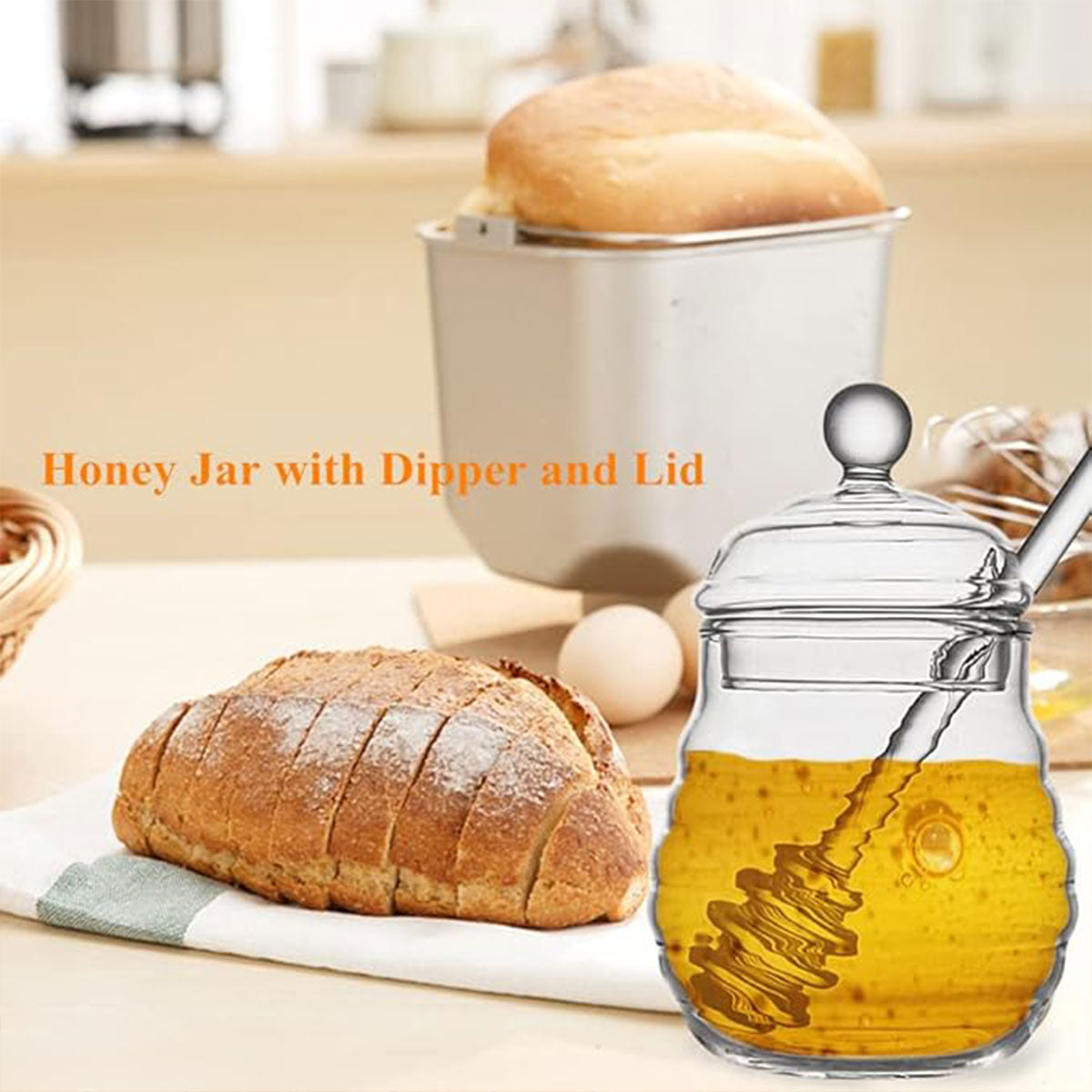 Honey Jars Two Sizes Kitchen Organiser Set | StorageOZ