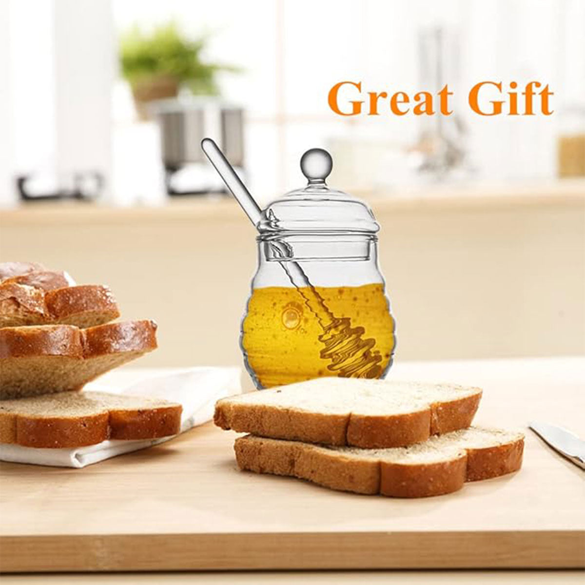 Honey Jars Two Sizes Kitchen Organiser Set | StorageOZ