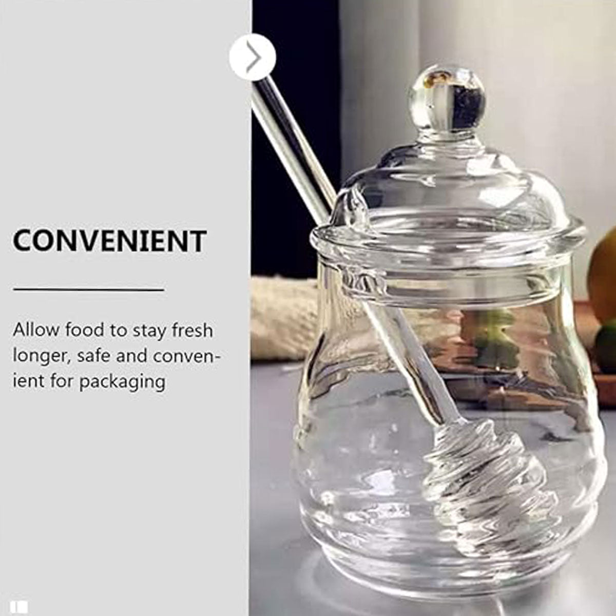 Honey Jars Two Sizes Kitchen Organiser Set | StorageOZ