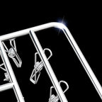 Stainless Peg Laundry Hanger in Three Sizes | StorageOZ