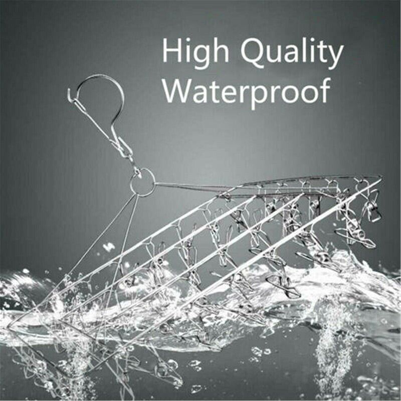 Stainless Peg Laundry Hanger in Three Sizes | StorageOZ