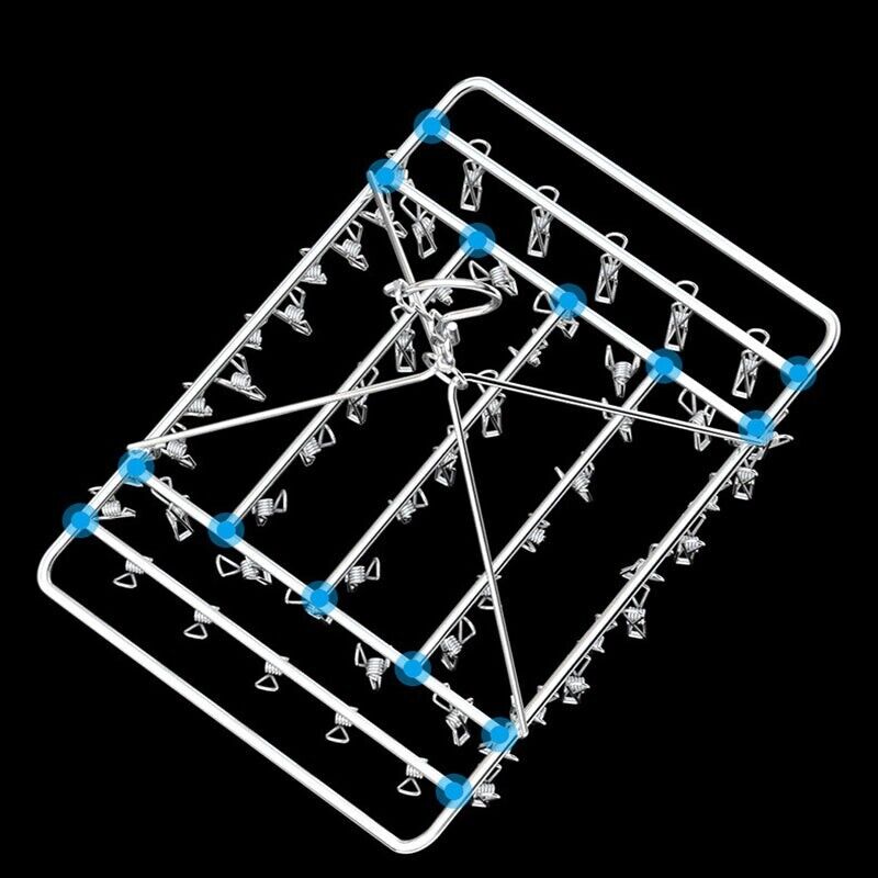 Stainless Peg Laundry Hanger in Three Sizes | StorageOZ