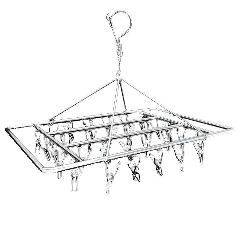 Stainless Peg Laundry Hanger in Three Sizes | StorageOZ