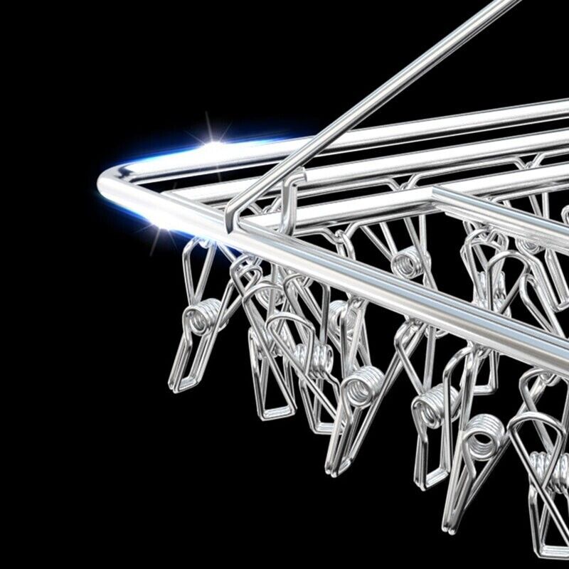 Stainless Peg Laundry Hanger in Three Sizes | StorageOZ