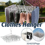 Stainless Peg Laundry Hanger in Three Sizes | StorageOZ