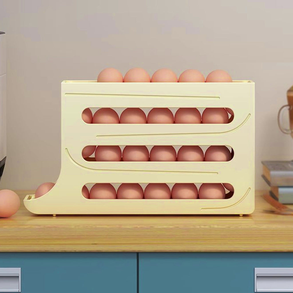 Scrolling Fridge Egg Rack Holder Organiser | StorageOZ