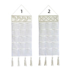 Woven Hanging Storage Bag in Two Styles Set | StorageOZ