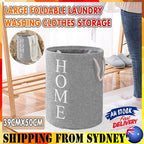 Foldable EVA Fabric Laundry Hamper Basket | StorageOZ